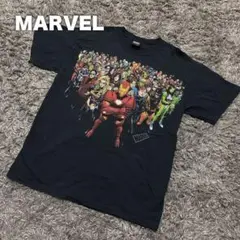 00's MARVEL アメコミ ムービー Tシャツ ブラック アイアンマン