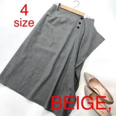 BEIGE, ベイジ JENN/スカート アシンメトリー 4408