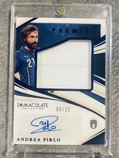 ピルロ 25シリ 選手着用ユニフォーム Panini Immaculate 2025年最新】ピルロ サインの人気アイテム - メルカリ