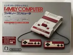 ACアダプタ付き　ニンテンドークラッシックミニ　ファミリーコンピュータ