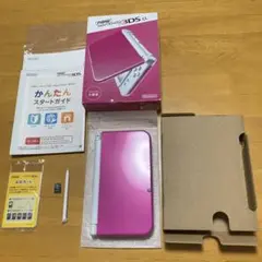 美品 動作確認済 Newニンテンドー3DS LL ピンク×ホワイト
