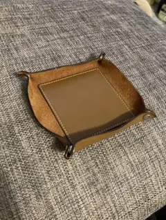 SOMES レザー トレイ型　小物入れ