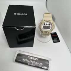 G-SHOCK DW-6900EW ミリタリーカラーシリーズ ベージュ G-Shock Sand Beige Military Color (EW) Series - G-Central G