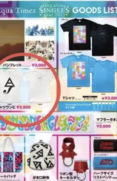 AquaTimez ツアーグッズ　Tシャツワンピ