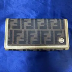FENDI フェンディ 長財布 ズッカ ブラウン