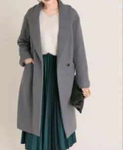 アーバンリサーチロッソ　ショールオーバーコート
