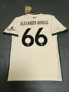 リヴァプール サッカーユニフォーム アーノルド アウェイユニフォーム 66番