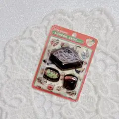 【蕎麦(そば)】和柄 日本食 ボンボンドロップシール ミニパッケージ風梱包