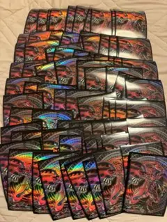 遊戯王　スカーレッドノヴァドラゴン　スリーブ　中古　80枚セット