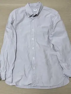 UNIQLO オックスフォードシャツ グレー