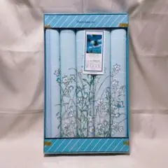 34.パール　座布団カバー　ききょう　55×59cm 5枚セット