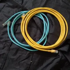 青色2m 黄色3m LANケーブル