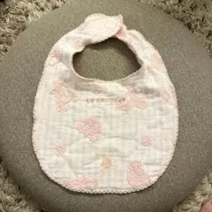 ル・クルーゼ　よだれかけ　スタイ　ピンク