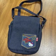 Hello Kitty KTショルダーバッグ ネイビー