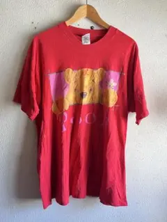 90s フルーツオブザルーム　DISNEY レア　くまのプーさん　tシャツ　半袖