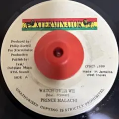 レゲエレコードprince malachi/watch over me