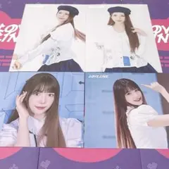 NiziU LOVE LINE ラントレ　トレカ　マヤ　コンプセット　4枚