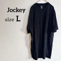 Jockey ブラック 半袖 【L/XL】ビッグシルエット
