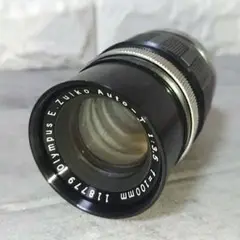 OLYMPUSペンF用 E.ZuikoAuto-T 1:3.5 100mmレンズ