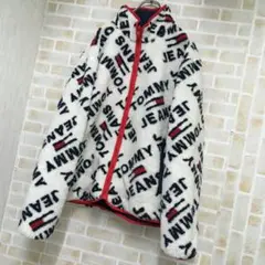 【最強可愛い】TOMMY JEANS 総柄 リバーシブル 最強映え 即完売品