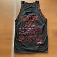 ZUMBA タンクトップ ブラック