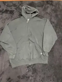 RUSSEL ATHLETIC ジップパーカー　グリーン　usa製　XXL