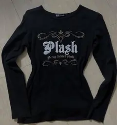 y2k パンク ブラック 長袖Tシャツ L