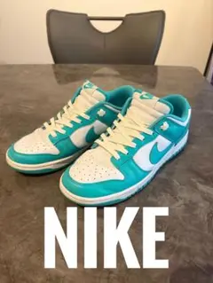 NIKE スニーカー ターコイズ/ホワイト 27.0cm
