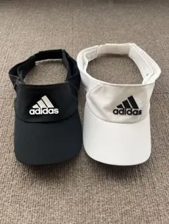 アディダス　adidas サンバイザー テニス　スポーツ　日除け