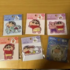 クレヨンしんちゃん アクリルステッカー 6個セット