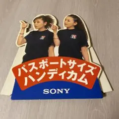 パフィー　パスポートハンディカム　店頭POP 使用品