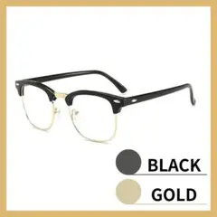 【人気モデル】サーモントブローサングラス黒×金メンズレディースUV400カット