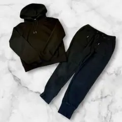 GU スウェットパンツセット 上下 M ブラック