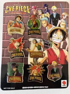 ONE PIECE メタルピンバッジ 7個セット