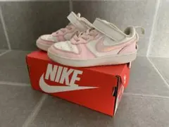 NIKE ピンク スニーカー ベルクロ　定価5800円