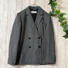 【美品】MaxMara　マックスマーラ　テーラードジャケット　黒ダブル