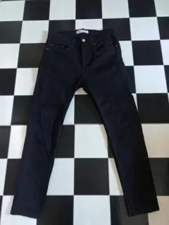 ZARA ブラック スリムフィットデニム 30