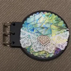 【ハンドメイド】コラージュノート：ダイカット丸型お題ノート