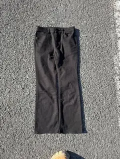 00s archive bootscut blackdenimpants y2k