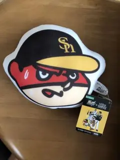 【マニア向け】ソフトバンクホークス ×鷹の爪　吉田君　マイクロビーズクッション
