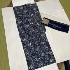 無形文化財長板藍染　着物 花柄 綿絽 2025年最新】無形文化財長板藍染の人気アイテム - メルカリ