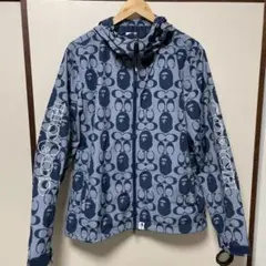 ◆激レア◆ COACH BAPE コラボ ウインドブレーカー S エイプ コーチ