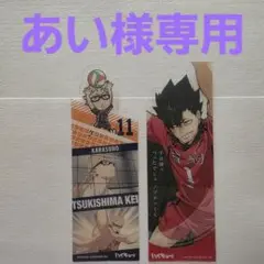 あい様ご依頼品 月島蛍・黒尾鉄朗 ブックマーク