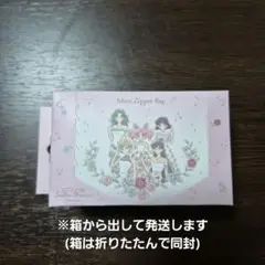セーラームーンコスモス 3coins ミニジッパーバッグ 【新品未使用】