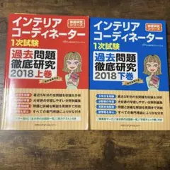 インテリアコーディネーター 2018 過去問題集 上下巻