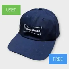 Wasted Youth 6-Panel ネイビーキャップ 6パネルキャップ