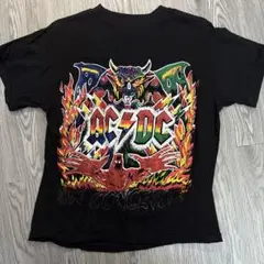 AC/DC ツアーTシャツ ブラック