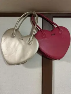 MILK ハートショルダーバッグ 2点セット