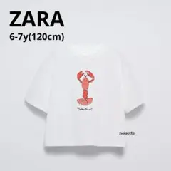ZARA KIDS ザラキッズ ロブスター Tシャツ 半袖 120