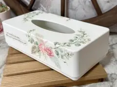 ティッシュケース※BOXティッシュケース※薔薇雑貨※デコパージュ薔薇